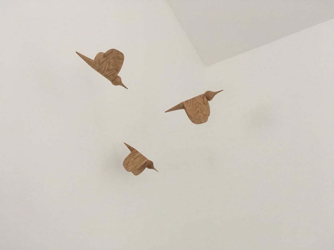 Tica - Vögel-Mobile aus Holzvögeln von Gazzda
