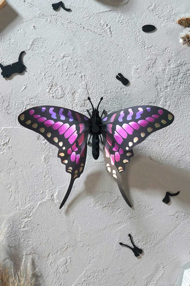 3D-Bastelset DIY-Set DIY - Bastelset -  Swordtail - pink bei Nauli and Stories