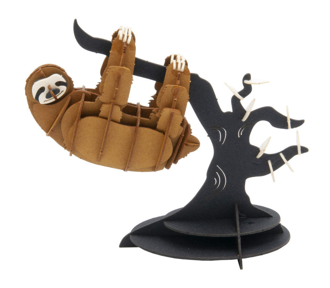 3D-Bastelset Faultier Bastelset bei Nauli and Stories