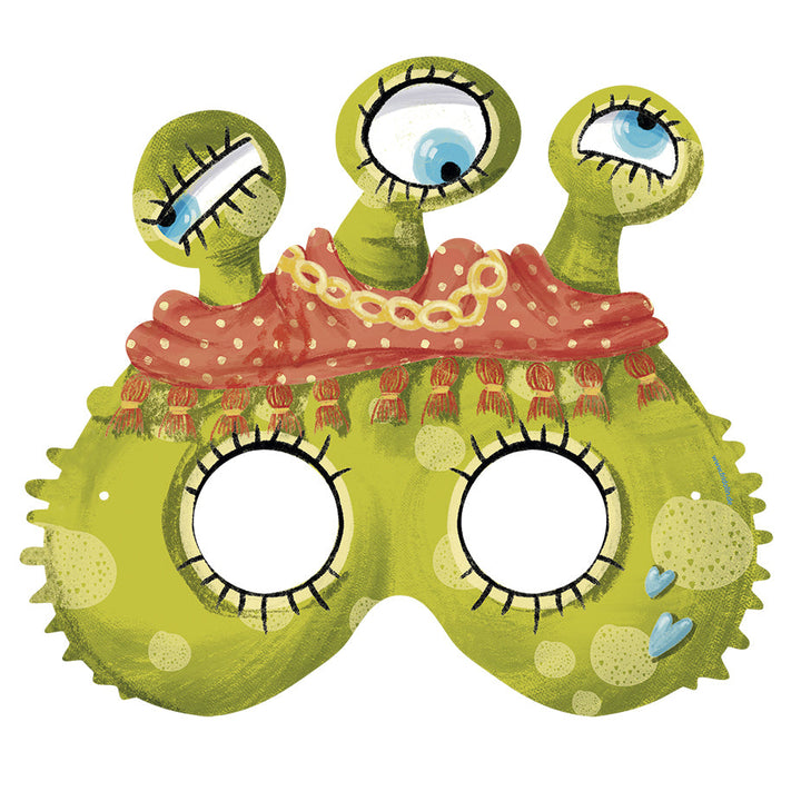3D-Bastelset Maske Masken Set Monster bei Nauli and Stories