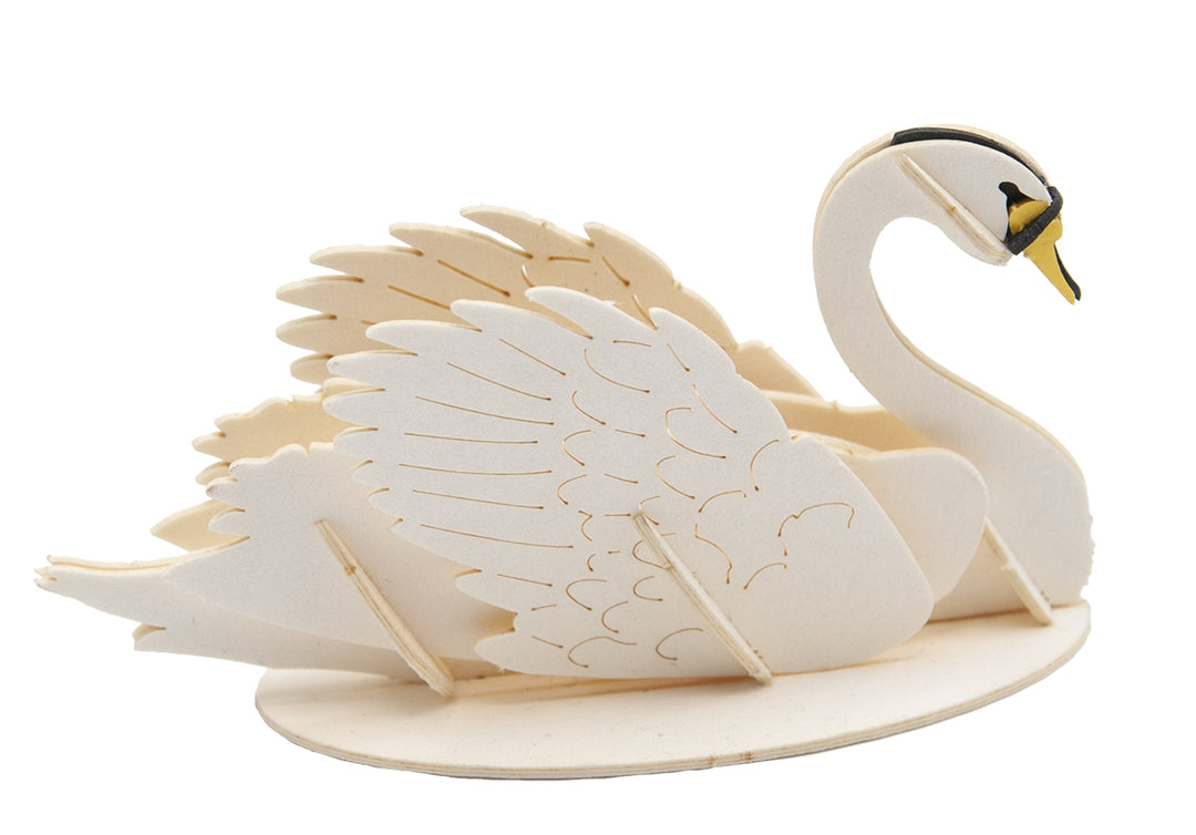 3D-Bastelset Schwan Bastelset bei Nauli and Stories