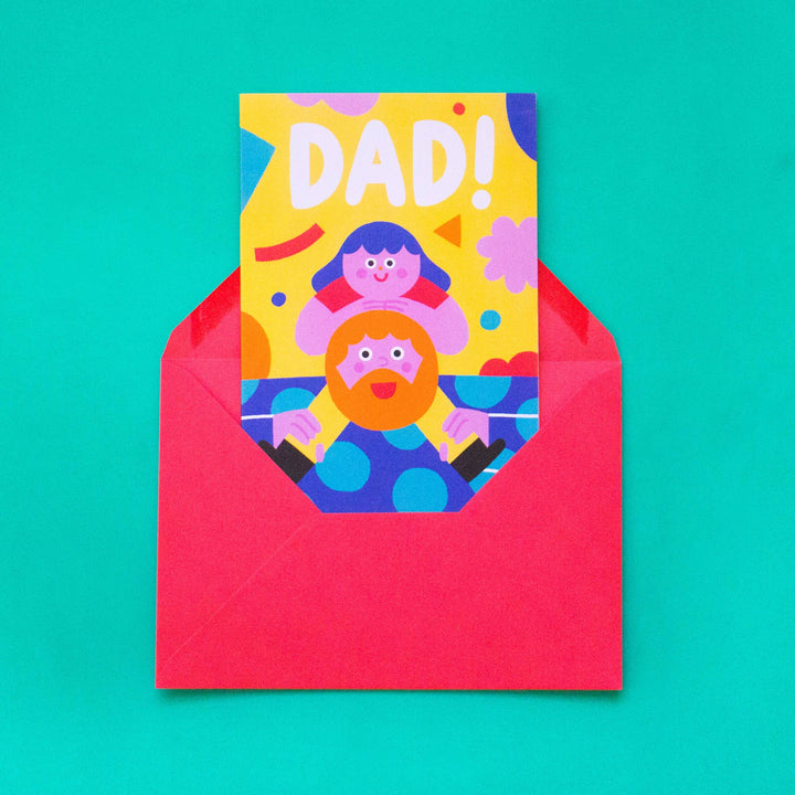 Ana Seixas Dad! - Father's Day // A6 Greeting Card bei Nauli and Stories