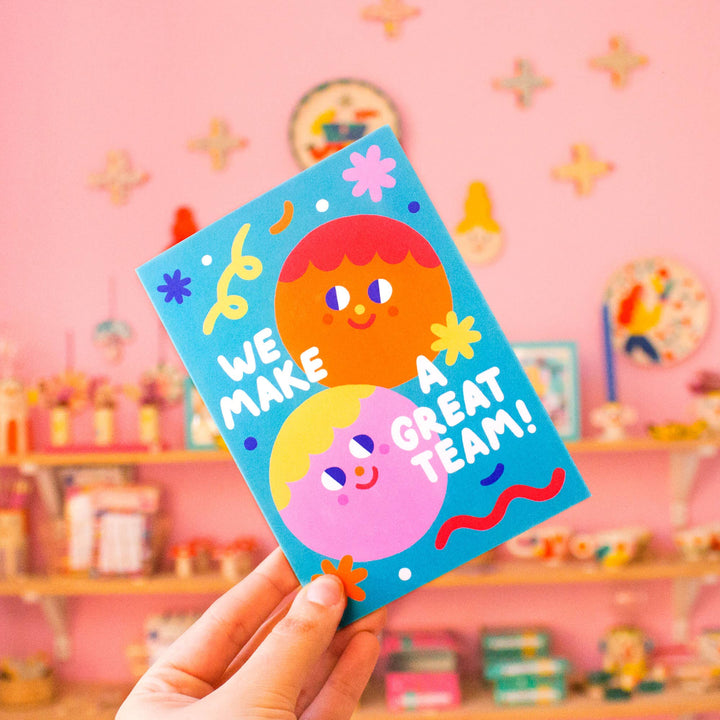 Ana Seixas Great Team // A6 Greeting Card bei Nauli and Stories