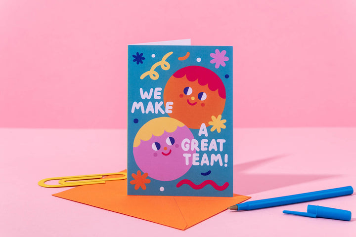 Ana Seixas Great Team // A6 Greeting Card bei Nauli and Stories