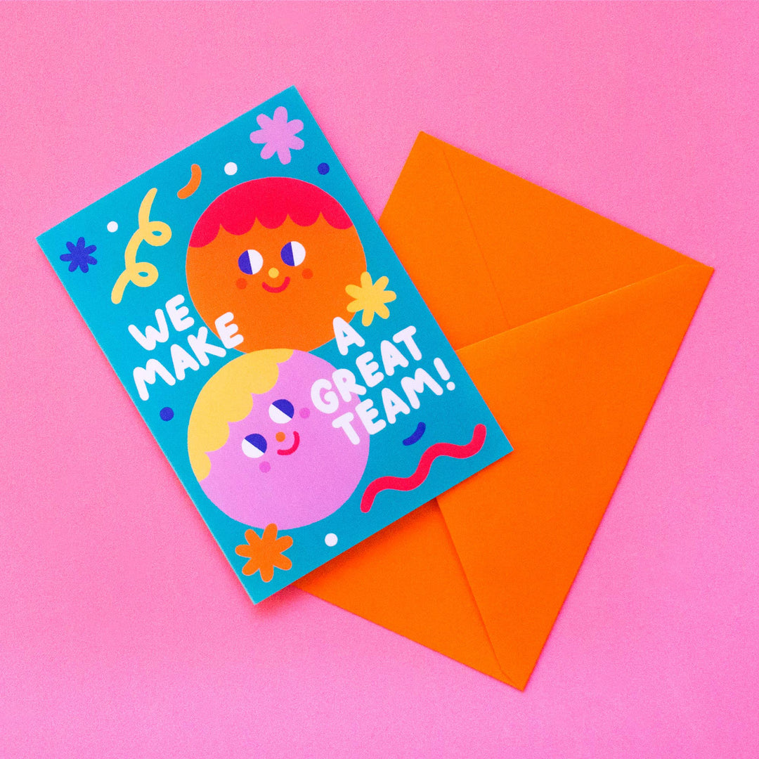 Ana Seixas Great Team // A6 Greeting Card bei Nauli and Stories