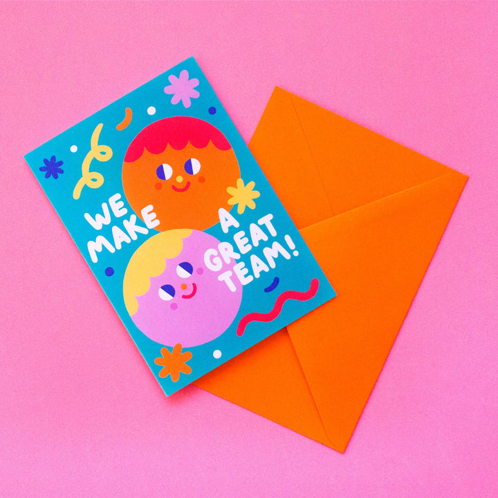 Ana Seixas Great Team // A6 Greeting Card bei Nauli and Stories