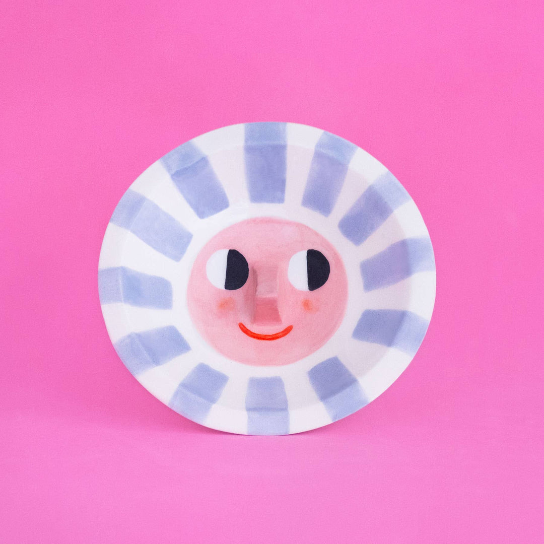 Ana Seixas Happy Sun Purple / Ceramic Trinket Dish bei Nauli and Stories
