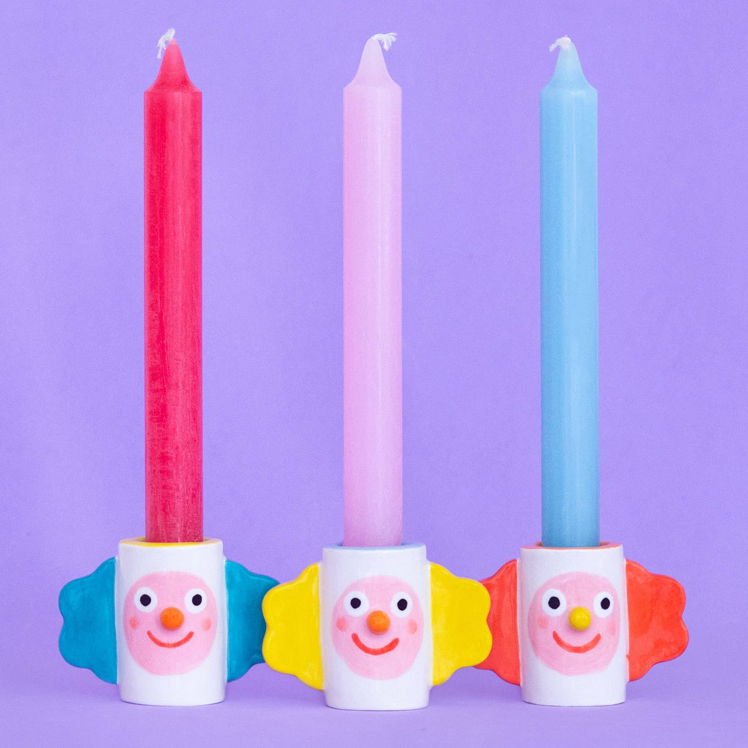 Ana Seixas Little Clown Candle Holder / Ceramic Vase bei Nauli and Stories