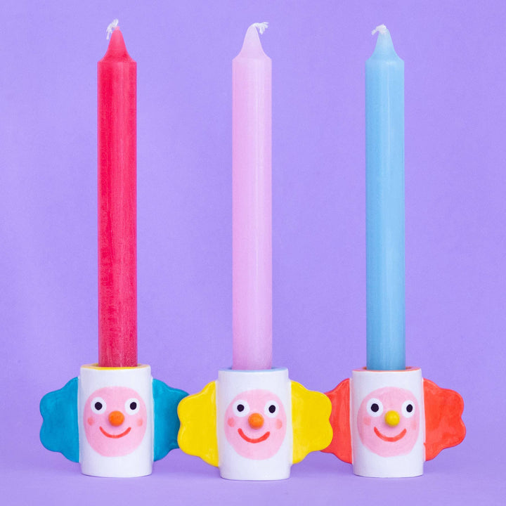 Ana Seixas Little Clown Candle Holder / Ceramic Vase bei Nauli and Stories
