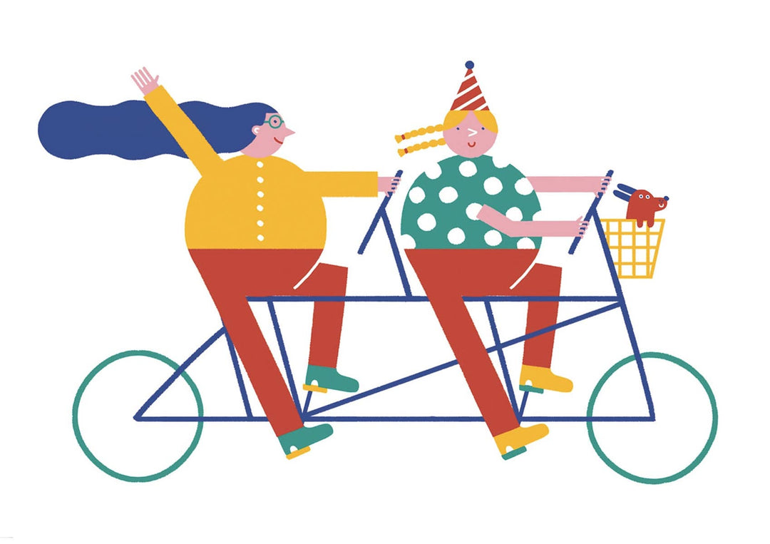 Ana Seixas Tandem // A4 Digital Print bei Nauli and Stories