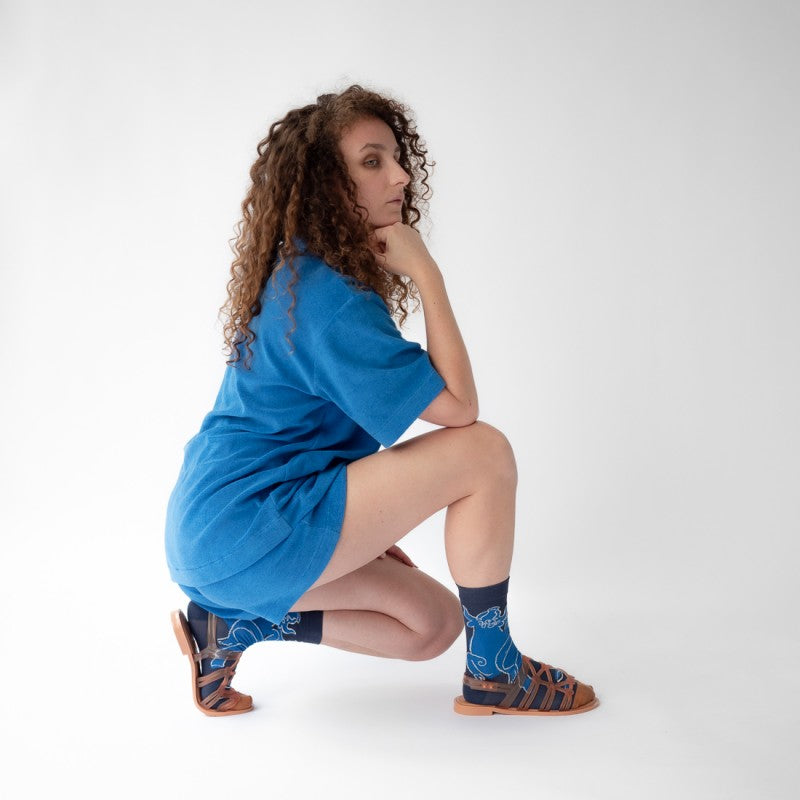 Bonne Maison Socken Socken Bull Slate bei Nauli and Stories