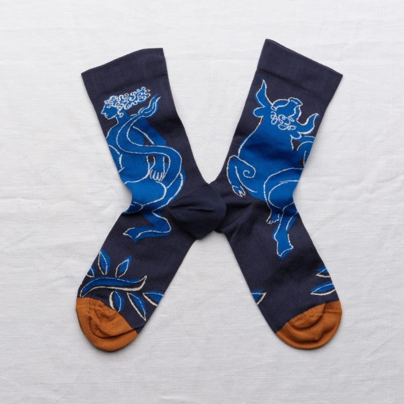 Bonne Maison Socken Socken Bull Slate bei Nauli and Stories