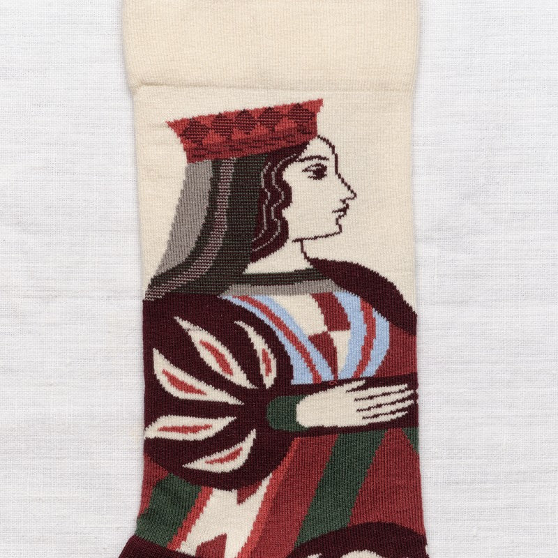 Bonne Maison Socken Socken Card Natural bei Nauli and Stories