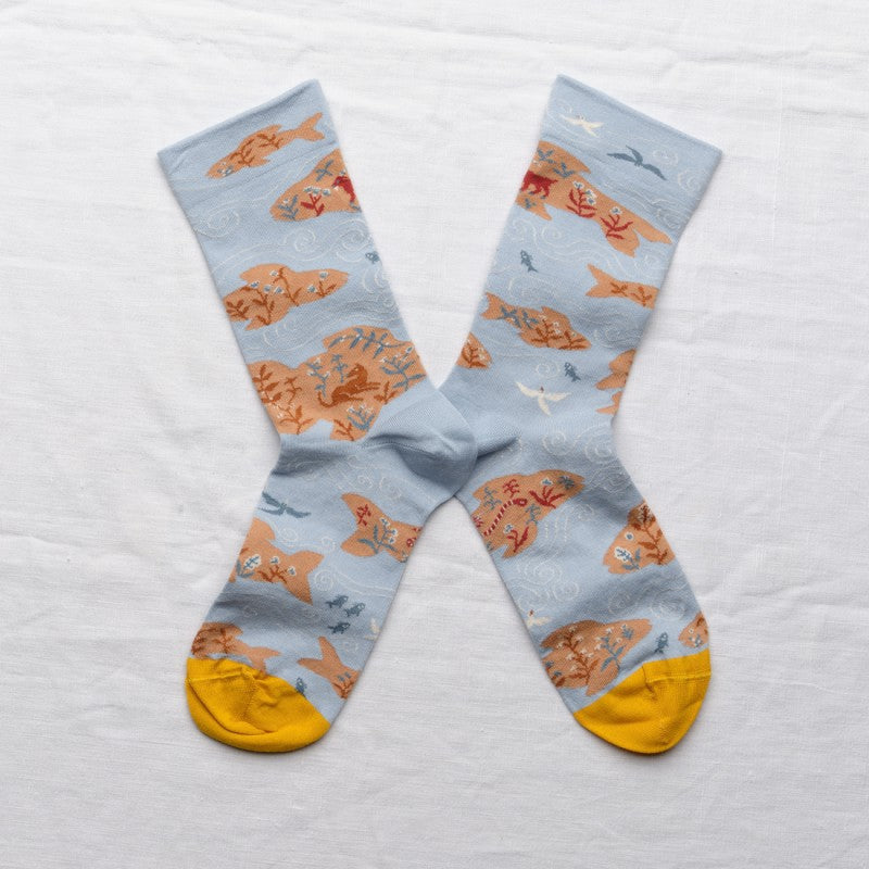 Bonne Maison Socken Socken Islands Sky bei Nauli and Stories