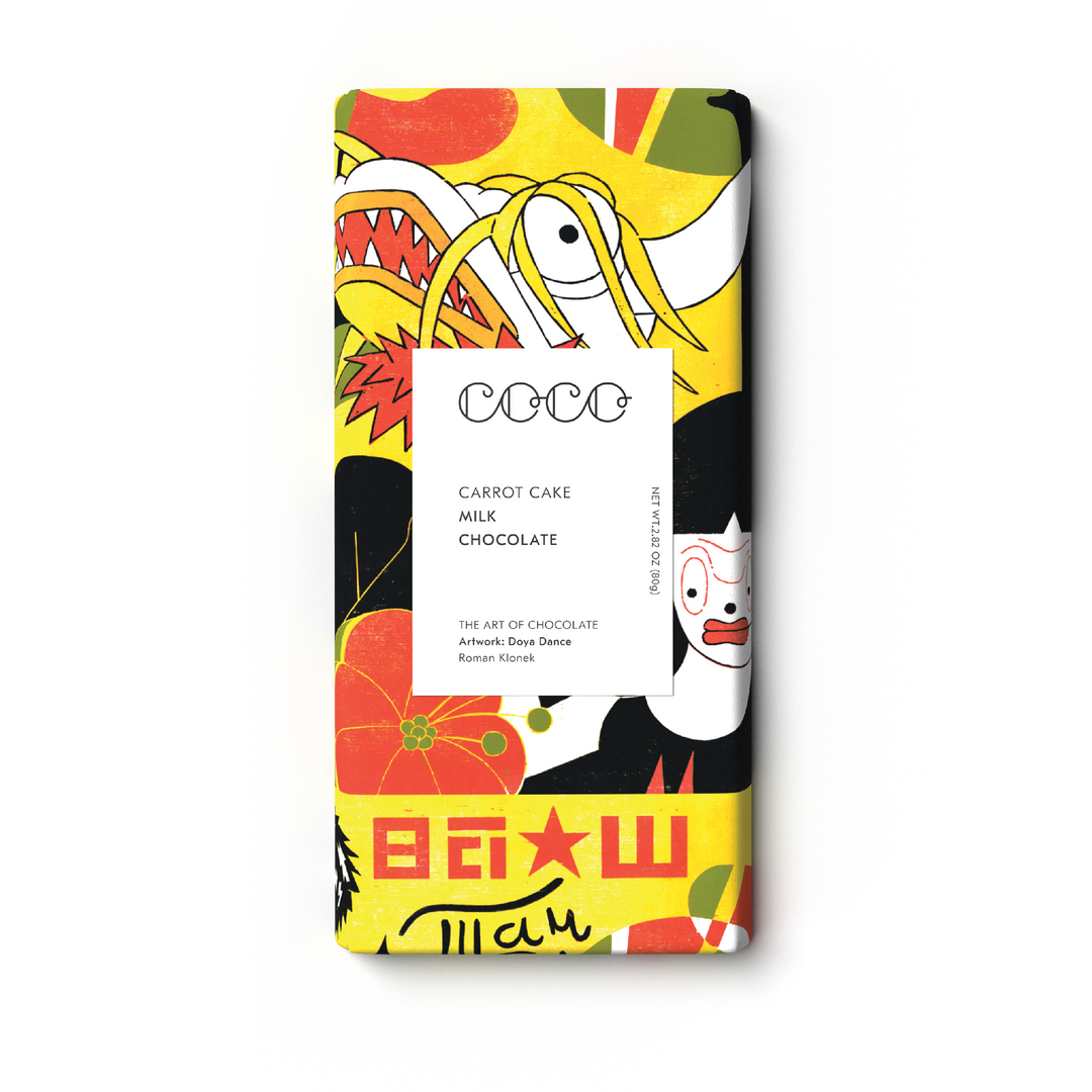 COCO Chocolatier Schokolade COCO | Carrot Cake Milk Chocolate  | 40% Kakao bei Nauli and Stories