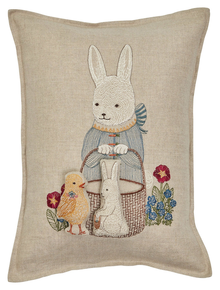 Coral & Tusk Sofakissen Easter Bunny Pocket Pillow bei Nauli and Stories