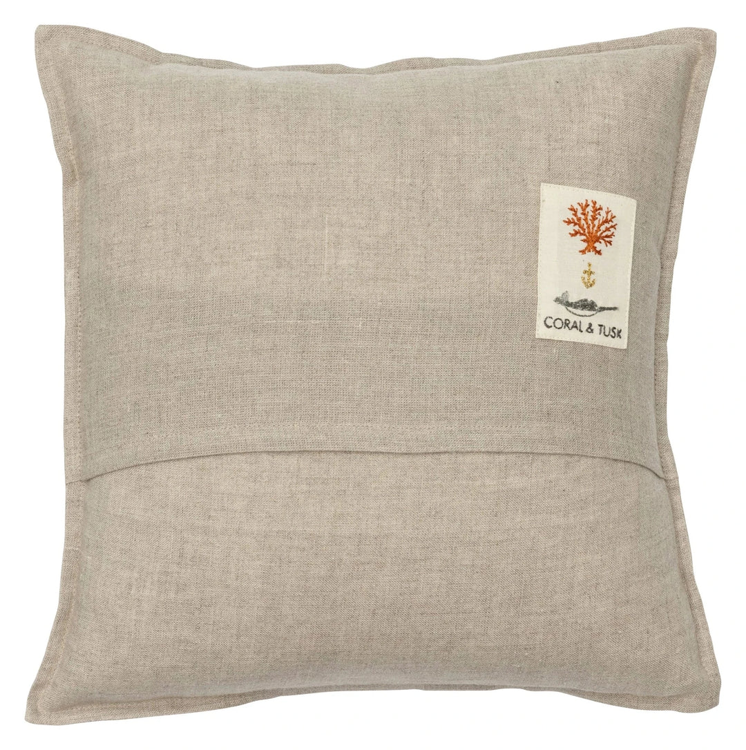 Coral & Tusk Sofakissen Cat and Dog Friends Garland Pillow bei Nauli and Stories
