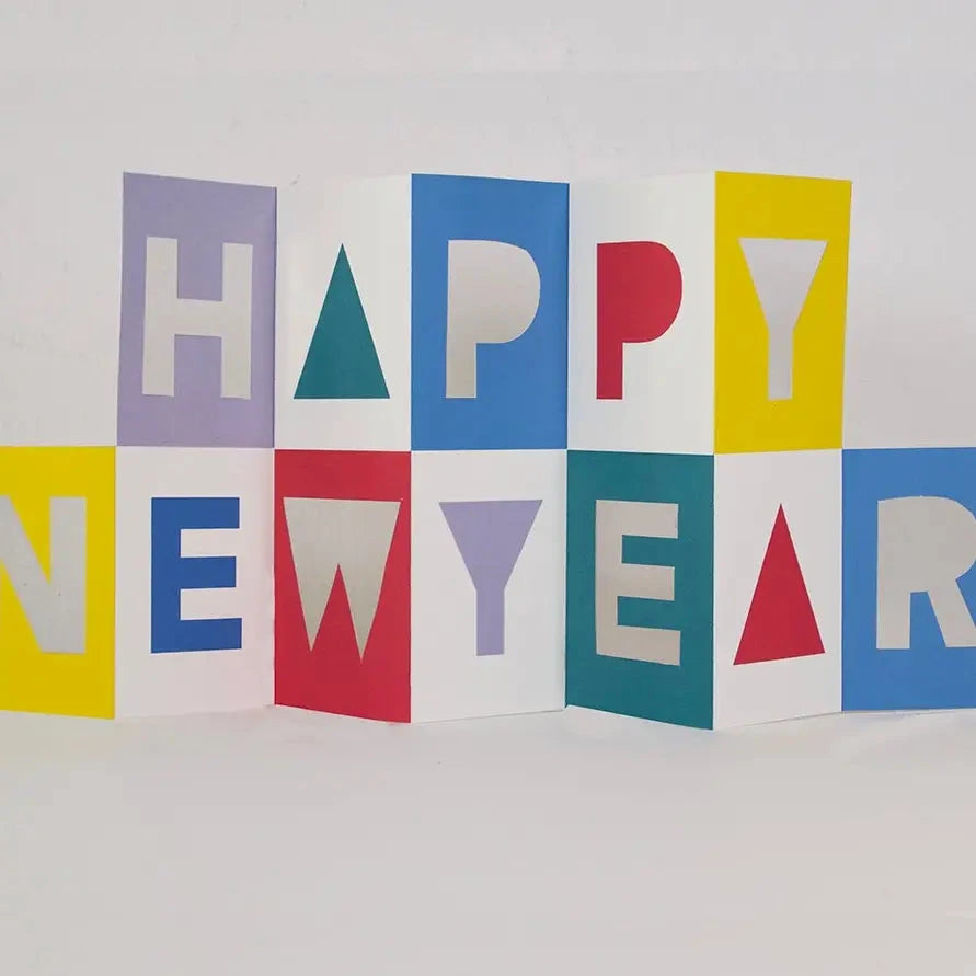 cut & make Danke Happy New Year - Cut Out Karte bei Nauli and Stories