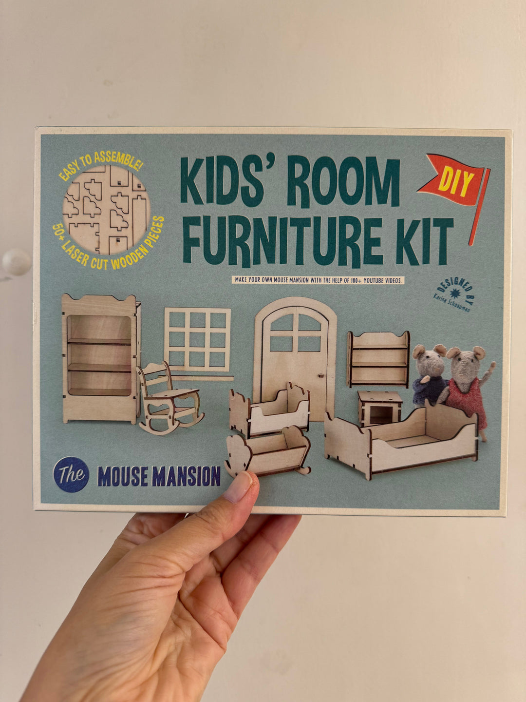 Das Mäusehaus Puppenhausmöbel Das Mäusehaus -Kidsroom Möbelset bei Nauli and Stories