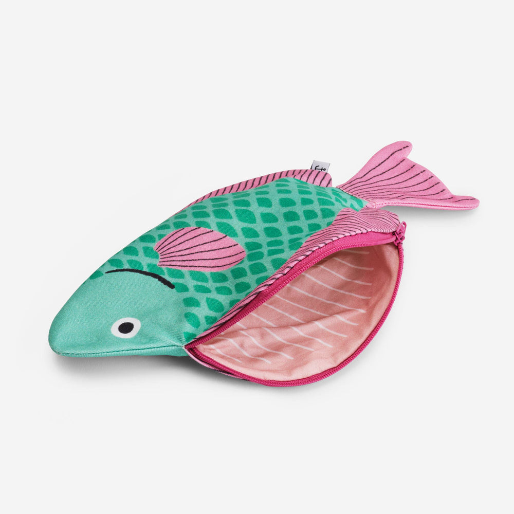 Don Fisher Kulturbeutel Fischtäschen | Papageienfisch | Parrotfish bei Nauli and Stories