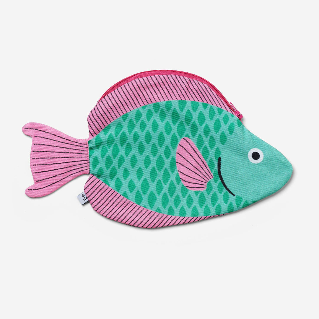 Don Fisher Kulturbeutel Fischtäschen | Papageienfisch | Parrotfish bei Nauli and Stories