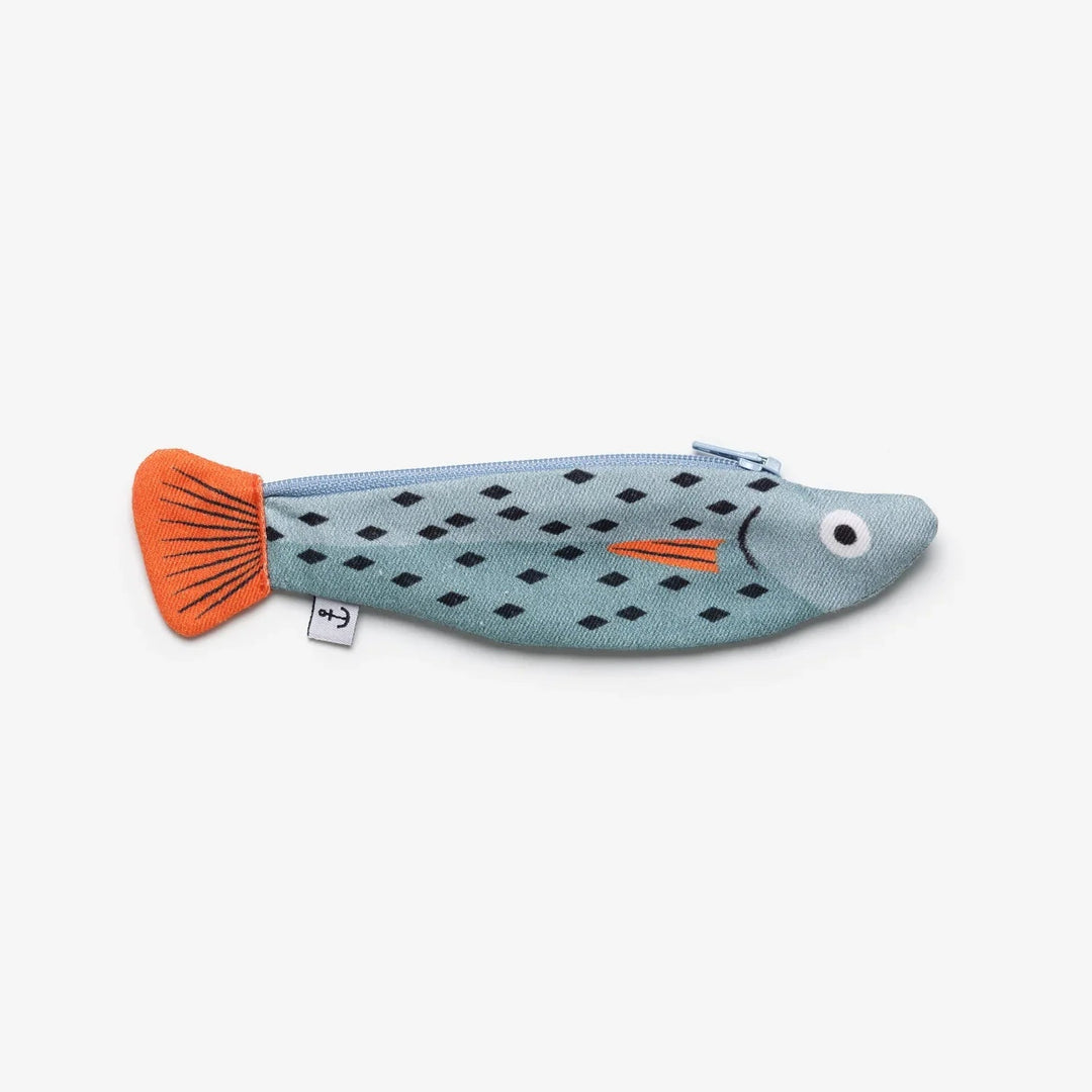 Don Fisher Schlüsseltäschchen Weißling -  Whiting Blue - kleiner Fisch - Schlüsseltäschchen bei Nauli and Stories