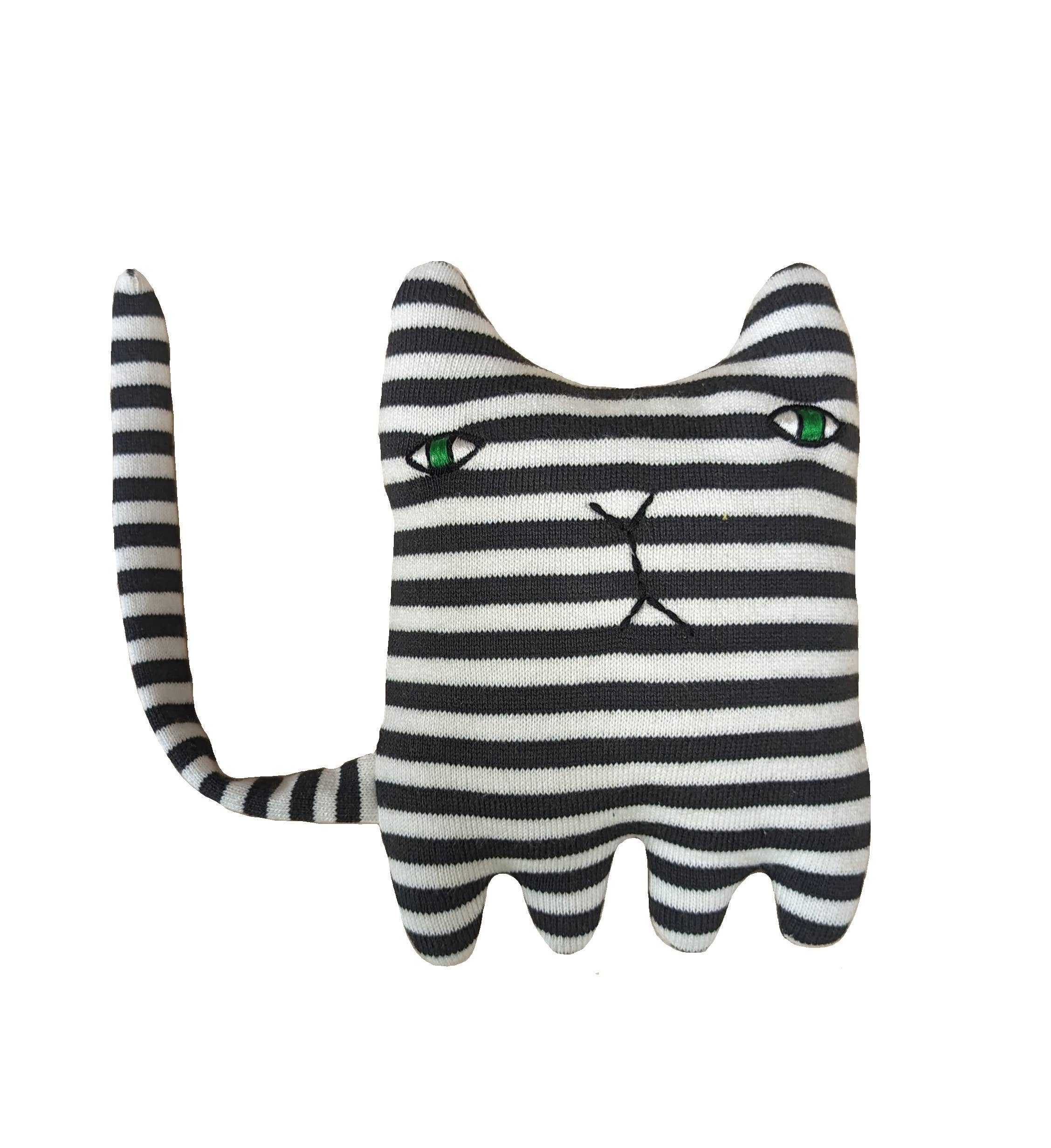 Mono Kitten - Cat Cotton Creature - Soft toy made of cotton – Nauli