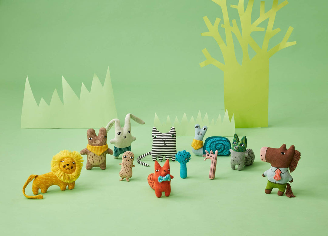 Donna Wilson Kuscheltier Teeny Ted Kuschelbär aus Baumwolle bei Nauli and Stories