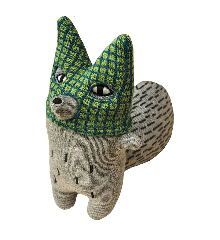Donna Wilson Kuscheltier Wilfred Wolf - Kuscheltier aus Baumwolle bei Nauli and Stories