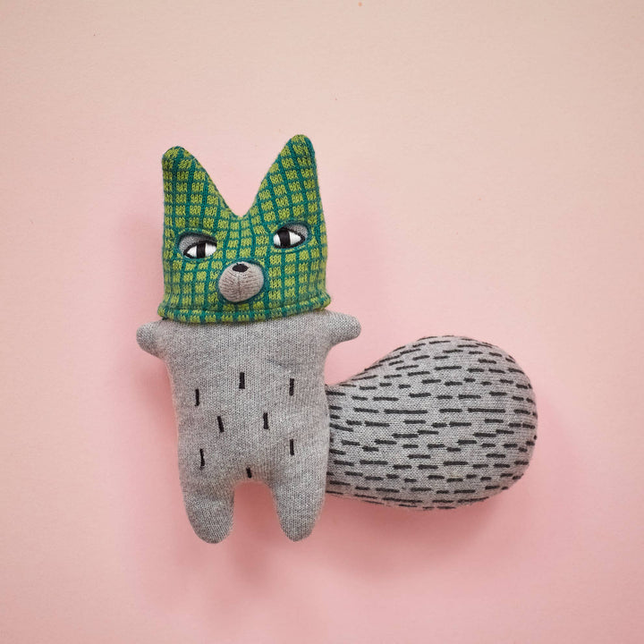 Donna Wilson Kuscheltier Wilfred Wolf - Kuscheltier aus Baumwolle bei Nauli and Stories
