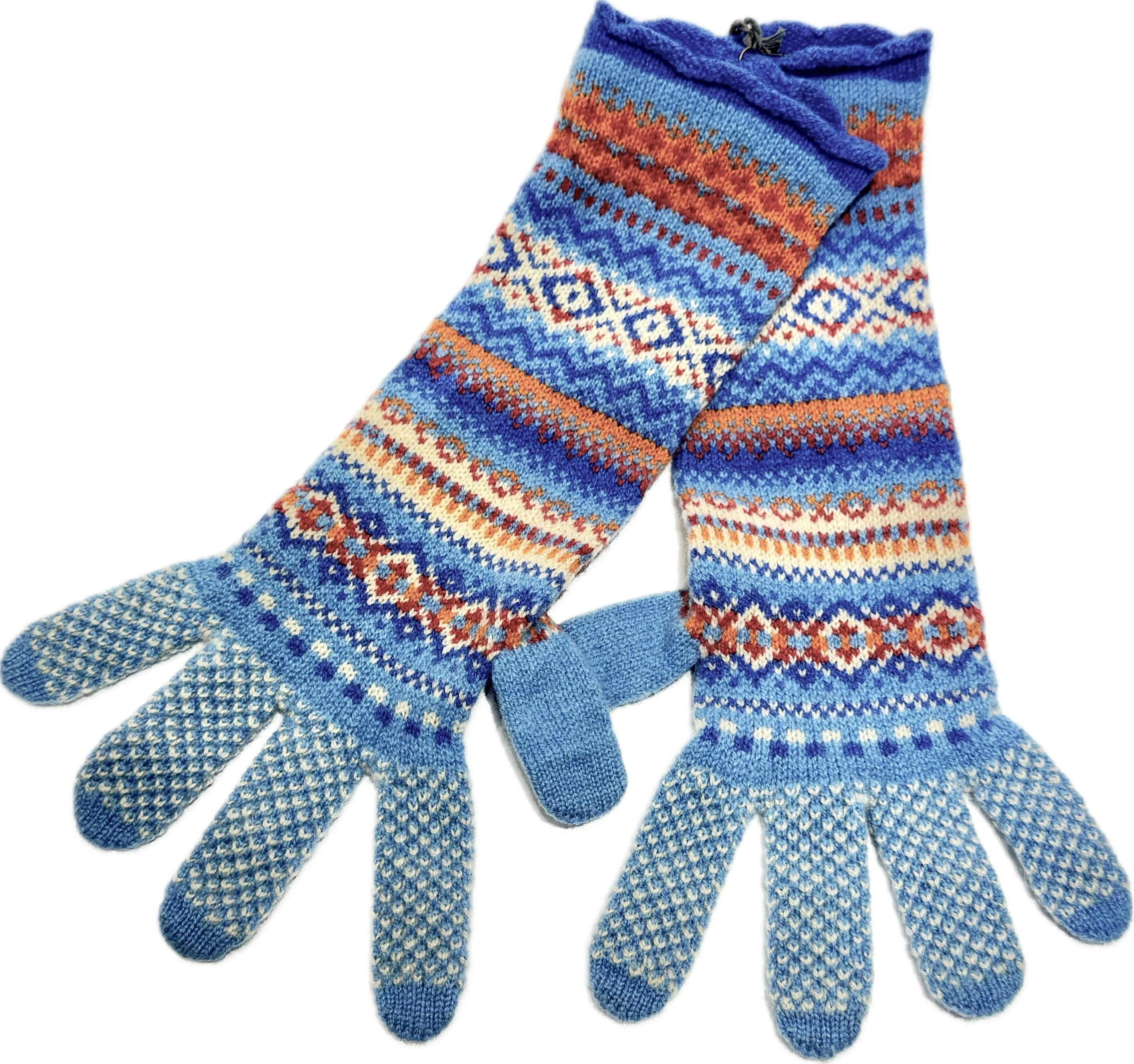 handschuhe lang ERIBÉ | lange Handschuhe aus reiner Wolle