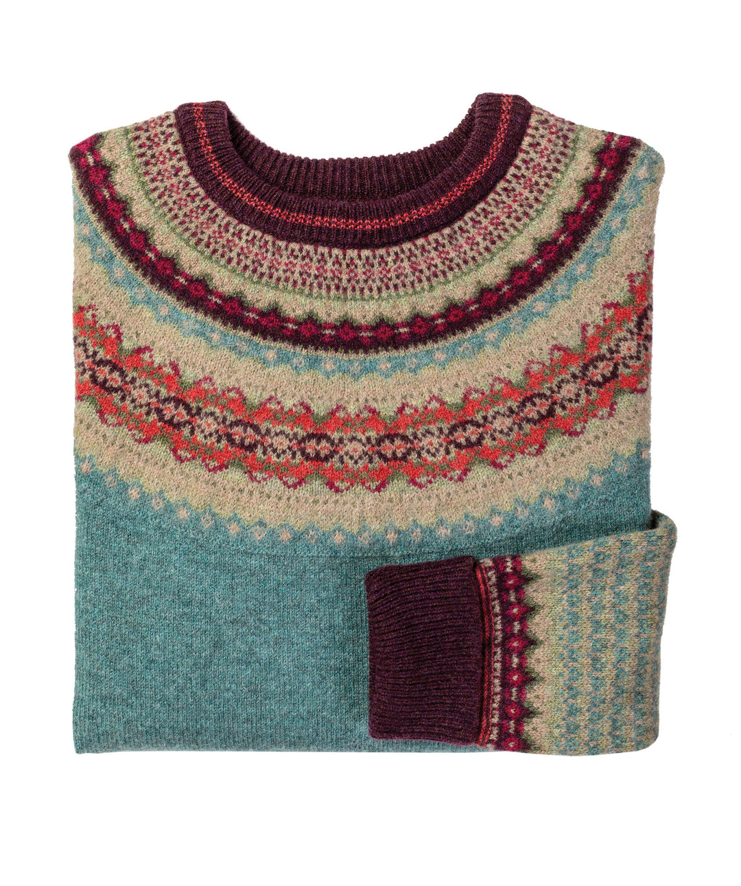 Eribé Pullover Alpine Sweater Oldrose bei Nauli and Stories