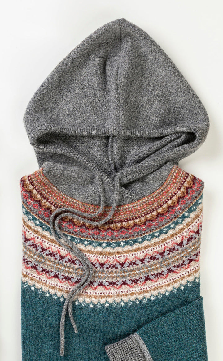 Eribé Pullover Damenpullover mit Kapuze Lugano bei Nauli and Stories