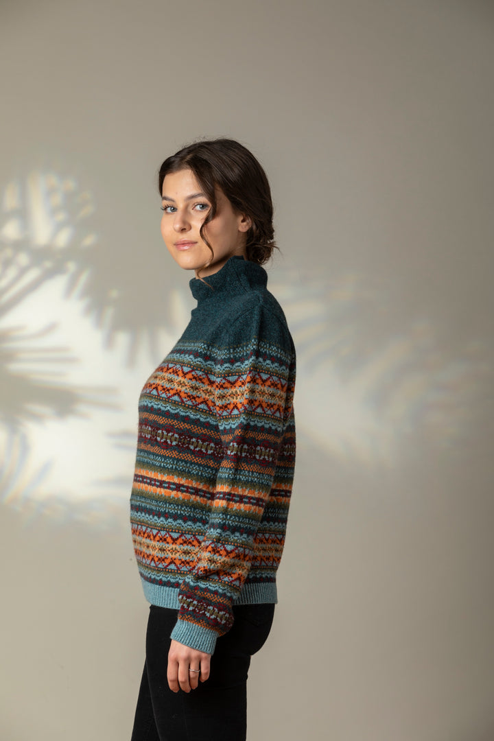 Eribé Pullover Winterpullover Kinross High Neck Sweater Prelude bei Nauli and Stories