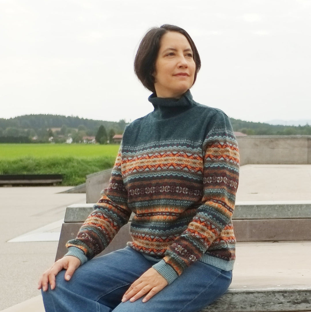 Eribé Pullover Winterpullover Kinross High Neck Sweater Prelude bei Nauli and Stories