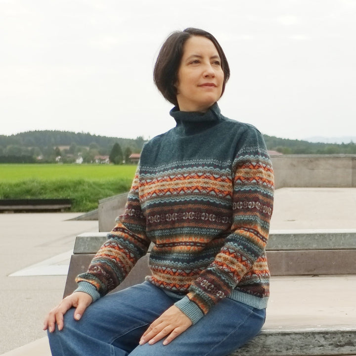 Eribé Pullover Winterpullover Kinross High Neck Sweater Prelude bei Nauli and Stories