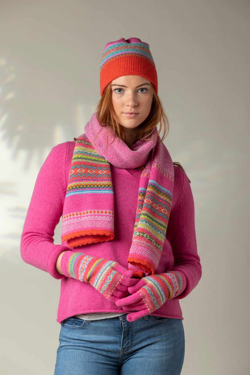 Eribé Schal Schal aus reiner Wolle - Alpine Scarf Festival bei Nauli and Stories