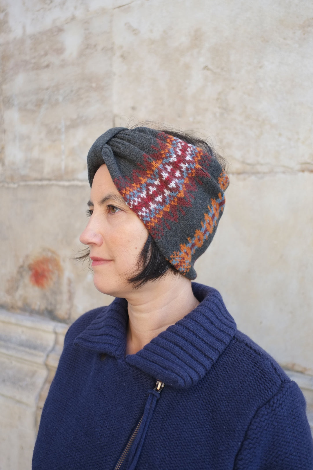 Eribé Stirnband Alloa Turban Hat Brack Thorn bei Nauli and Stories