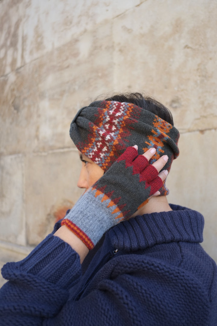 Eribé Stirnband Alloa Turban Hat Brack Thorn bei Nauli and Stories
