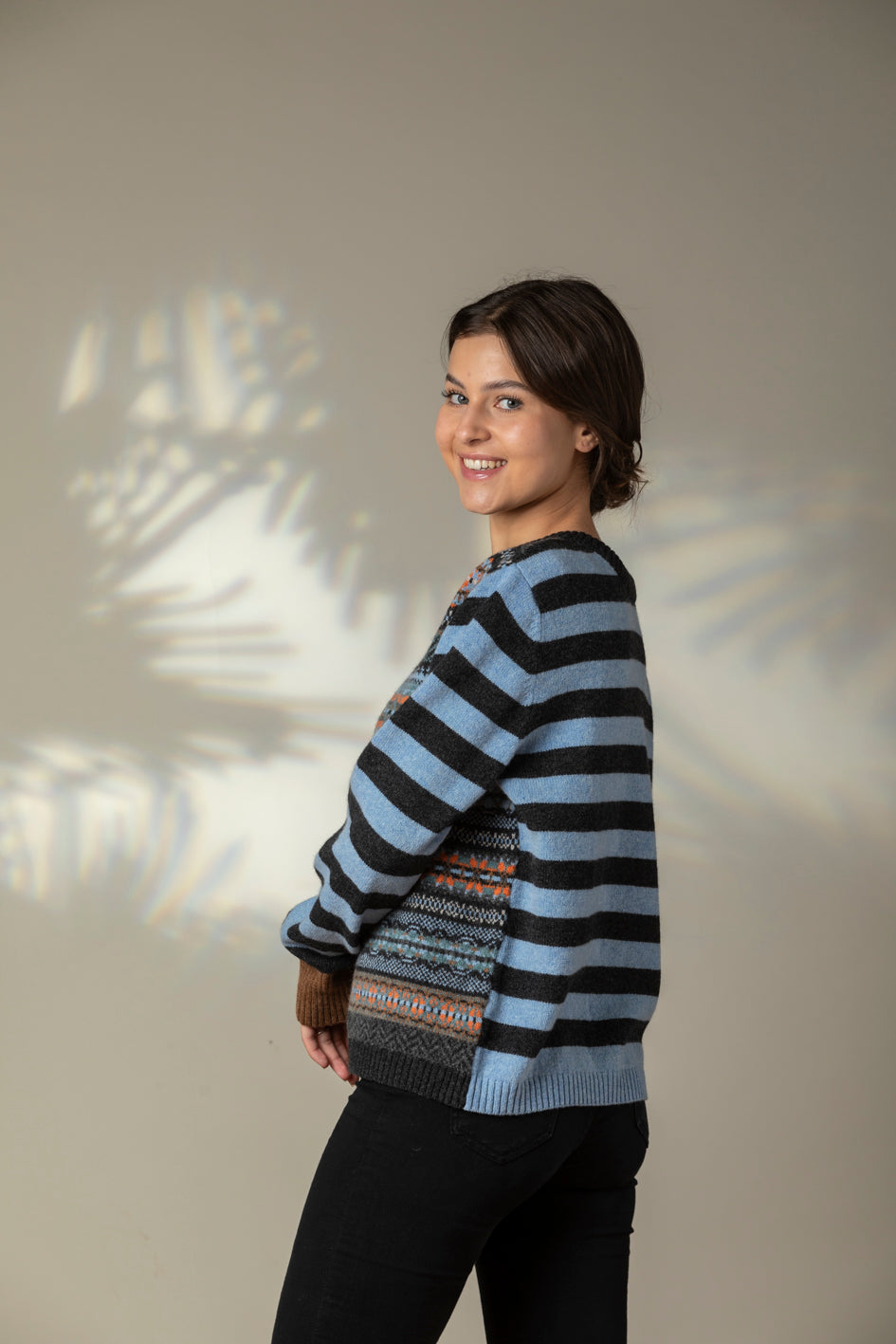 Eribé Pullover Stobo Fairisle Sweater (reversible) Phoebe bei Nauli and Stories