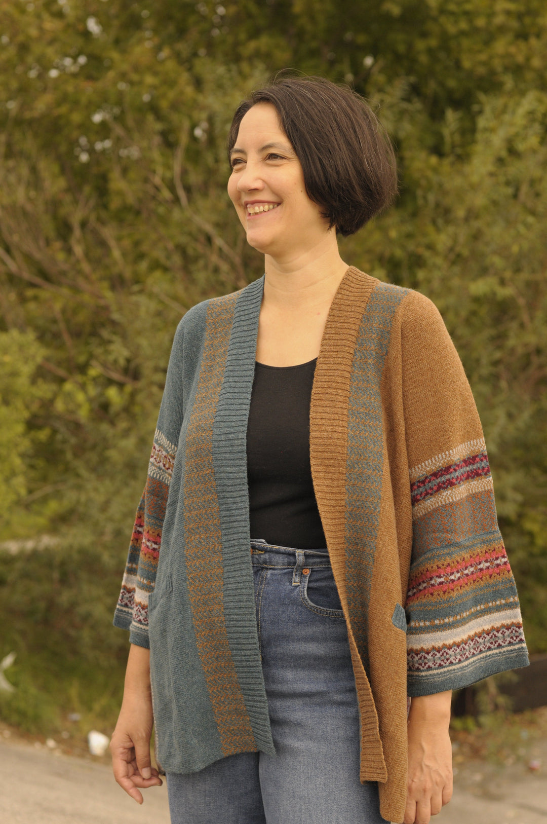 Éribe Strickjacke Onesize Jacke Blanket Montrose -  onesize - Lugano