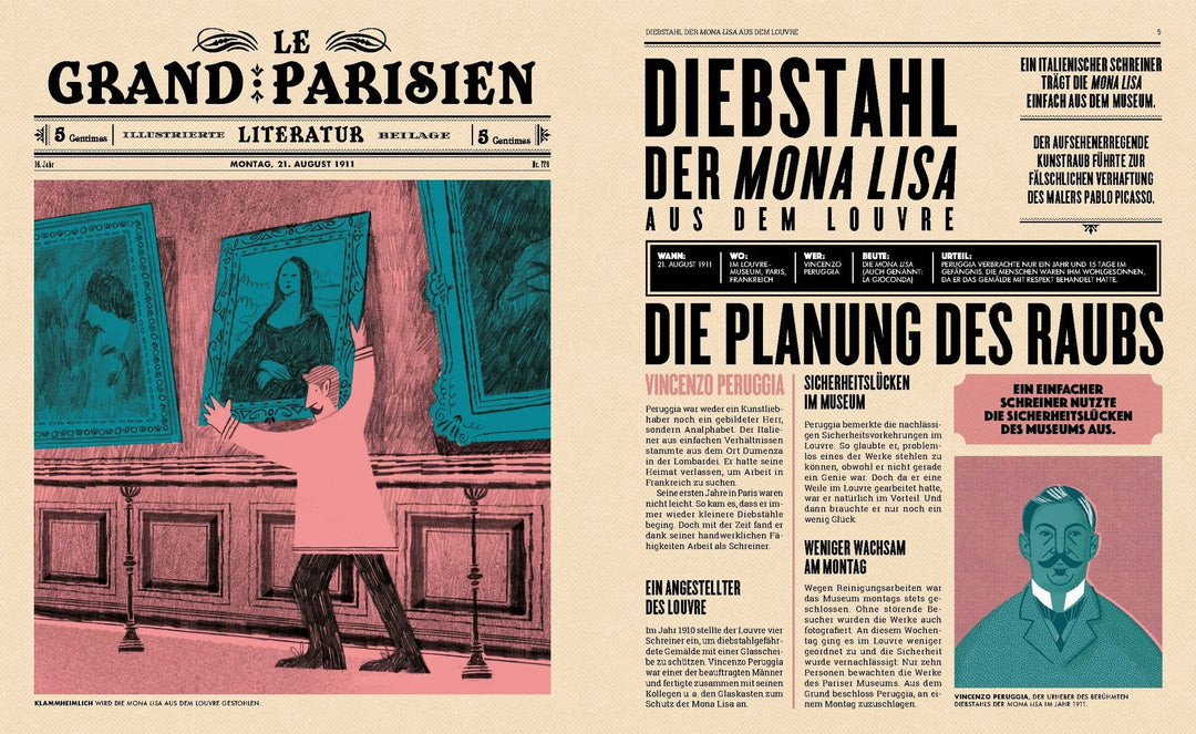 Gestalten Buch DIE BERÜHMTESTEN DIEBSTÄHLE DER WELT bei Nauli and Stories