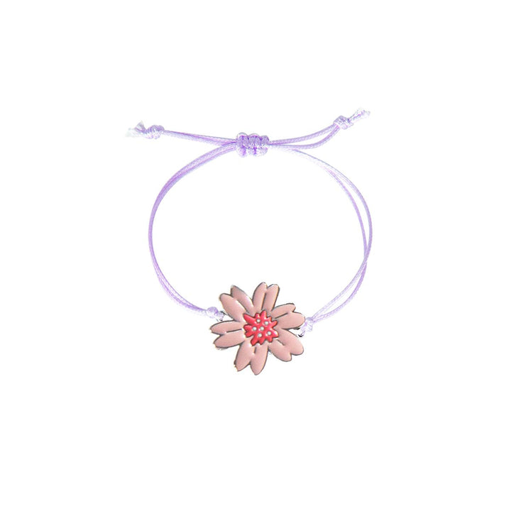 Global Affairs Armband Armband rosa Blume bei Nauli and Stories