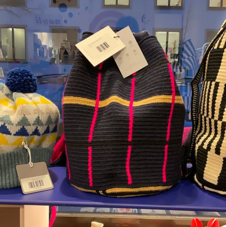 Guajii Cross Body Bag Stripe crossbody bag L | Navy bei Nauli and Stories