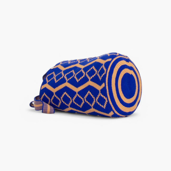 Guajii Einkaufstasche Geometric round tote L | Lapis bei Nauli and Stories