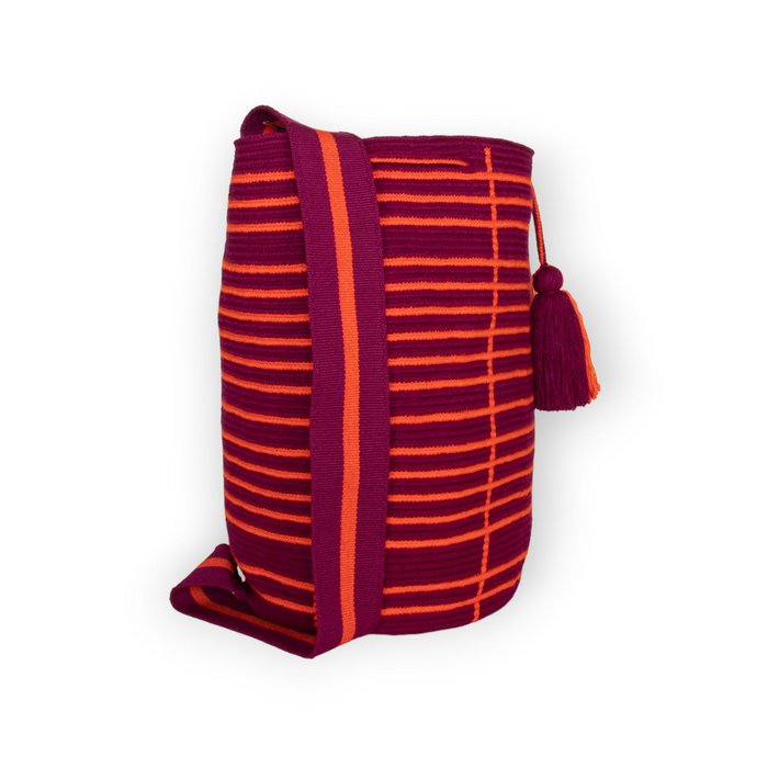 Guajii Handtasche Stripe backpack | Cayenne bei Nauli and Stories