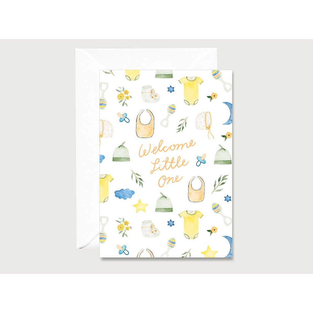Herz & Papier Geburt Grußkarte zur Geburt - Welcome Little One bei Nauli and Stories
