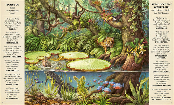 Insel Verlag Bilderbuch Perfekt Versteckt -  Wie Tiere sich Tarnen bei Nauli and Stories