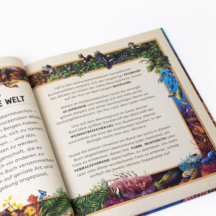 Insel Verlag Bilderbuch Perfekt Versteckt -  Wie Tiere sich Tarnen bei Nauli and Stories