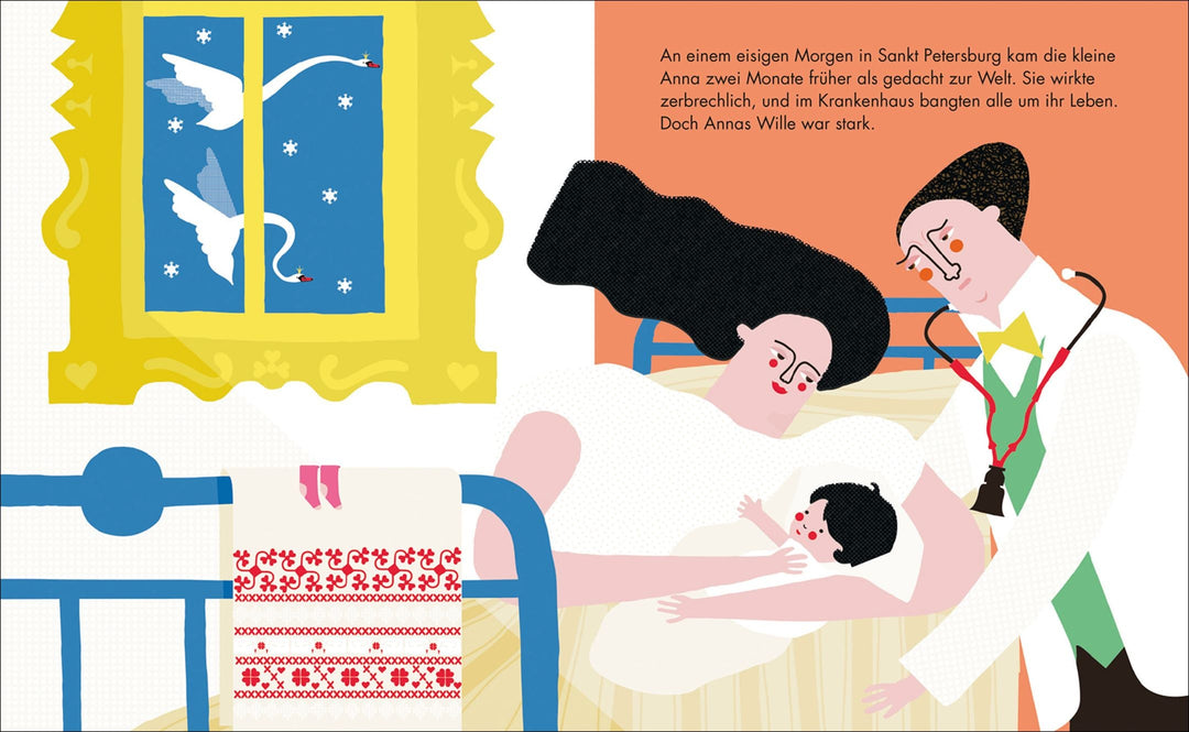 Insel Verlag Bilderbuch Little People, Big Dreams auf Deutsch: Anna Pawlowa bei Nauli and Stories